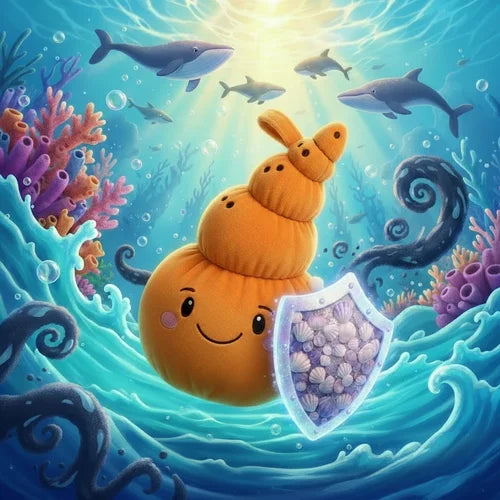 Lenabo Lernhörspiel „Muscheln schützen das Meer“ von Lenabie Mia (Meeresschutz) – Wissenshörspiel für Kinder ab 4 Jahren über die wichtige Rolle von Muscheln im Meer, wie sie Wasser filtern und Lebensräume schützen, kindgerechte Erklärung von Umweltschutz und Meeresökosystem, fördert erstes Verständnis für Natur und Nachhaltigkeit, mit sanfter Musik und Meeresgeräuschen, ideal für kleine Entdecker in der Audiokategorie Lerninhalte in der Lenabo App.
